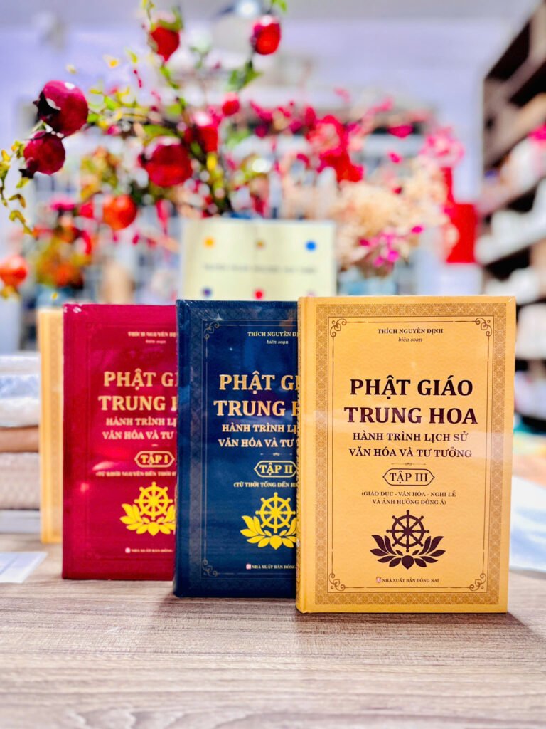 bộ sách Phật giáo Trung Hoa trọn bộ 3 tập
