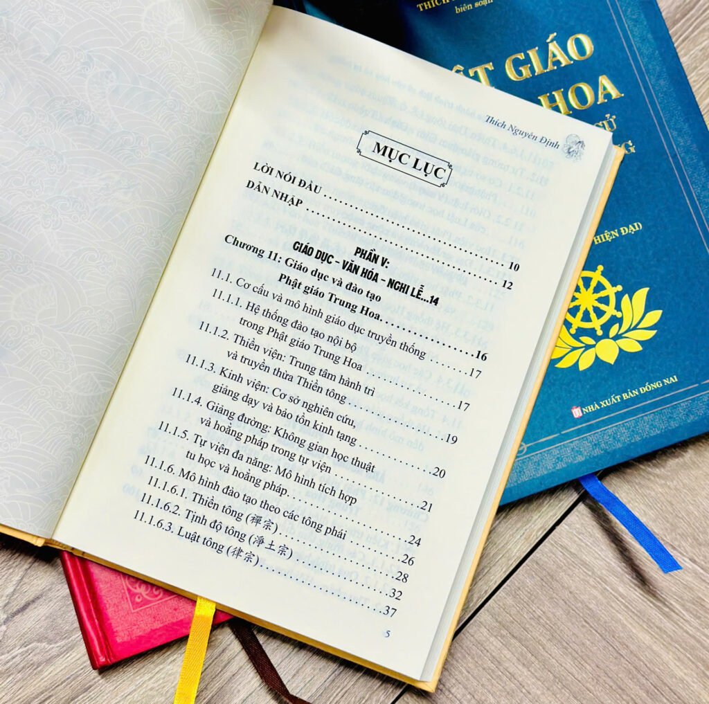 mục lục sách Phật giáo Trung Hoa tập 3