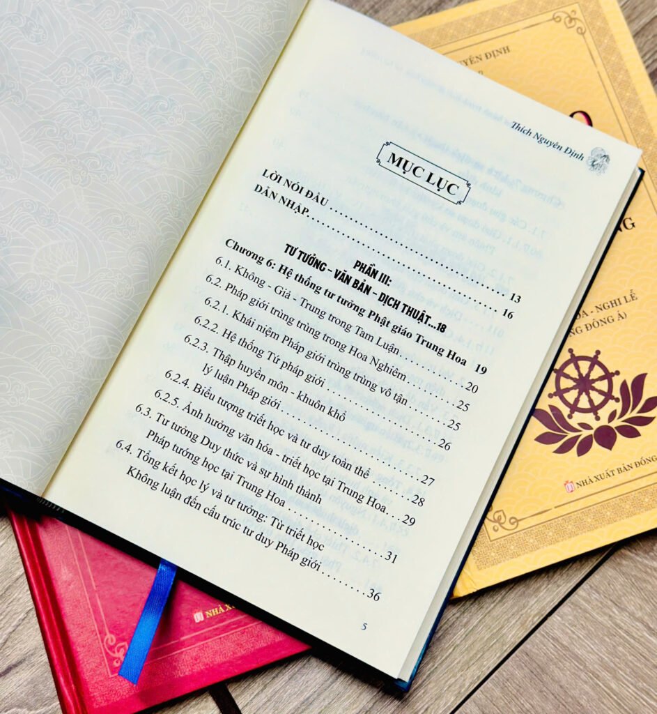 mục lục sách Phật giáo Trung Hoa tập 2