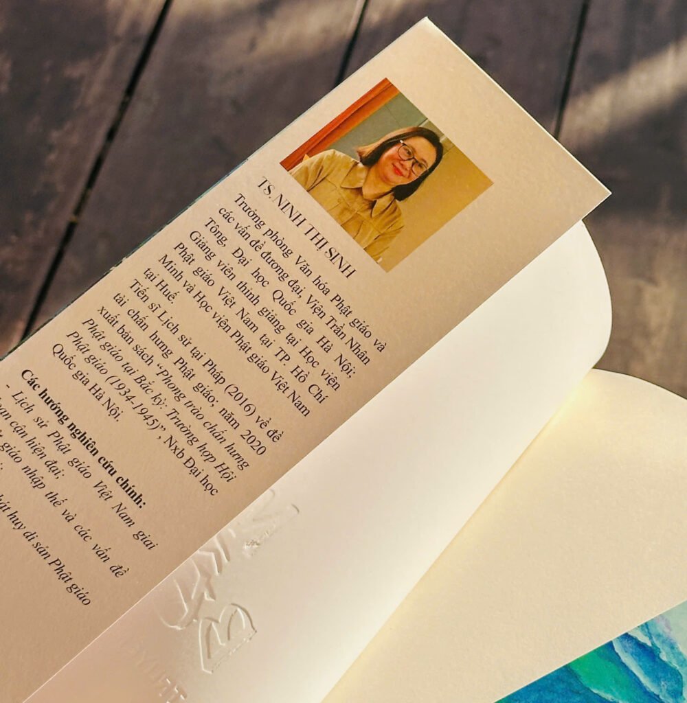 Tiến sĩ Ninh Thị Sinh tác giả sách Nẻo về Bến Giác